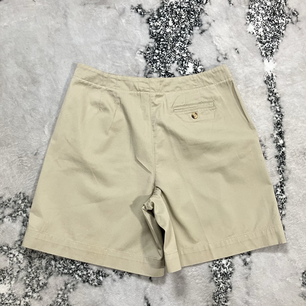 Talbots Womens Size 12 NWT Khaki Chino Shorts Classic‎ Casual Beige - Picture 9 of 14